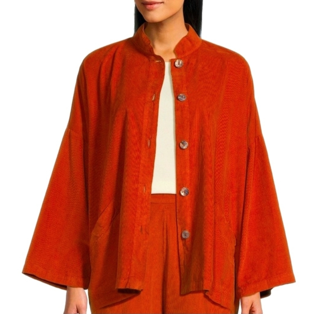 bryn Walker Women's Terracotta Jacket Womens XL
